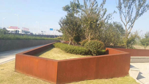 秦州耐候钢挡土墙